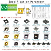 טונגסטן פלדה חיתוך CCMT060204-MT ZN60 CNC מחרטה 10pcs MOSASK עיבוד פלדה הכלי מפנה שניתן ליצור להם אינדקס טונגסטן ביצרו קרביד והתוספות (4)