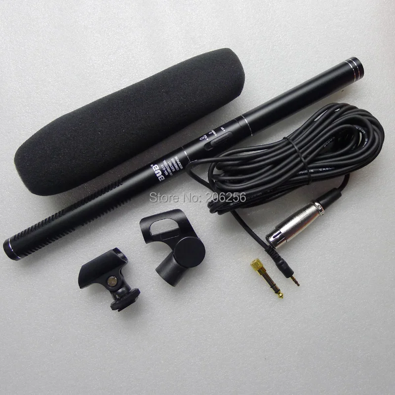 Professional Mini Shotgun Interview Uni-Directional System EM-320E Microphone 