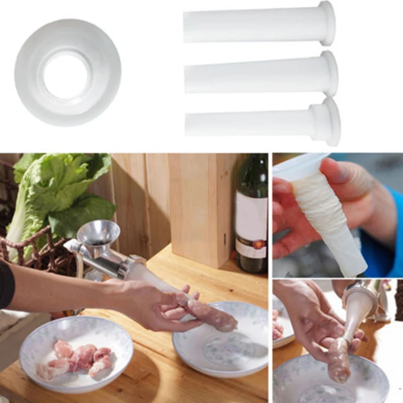

3pcs/Set Sausage Stuffer Attachment Food Meat Grinder Kitchen Aid Stand Mixer