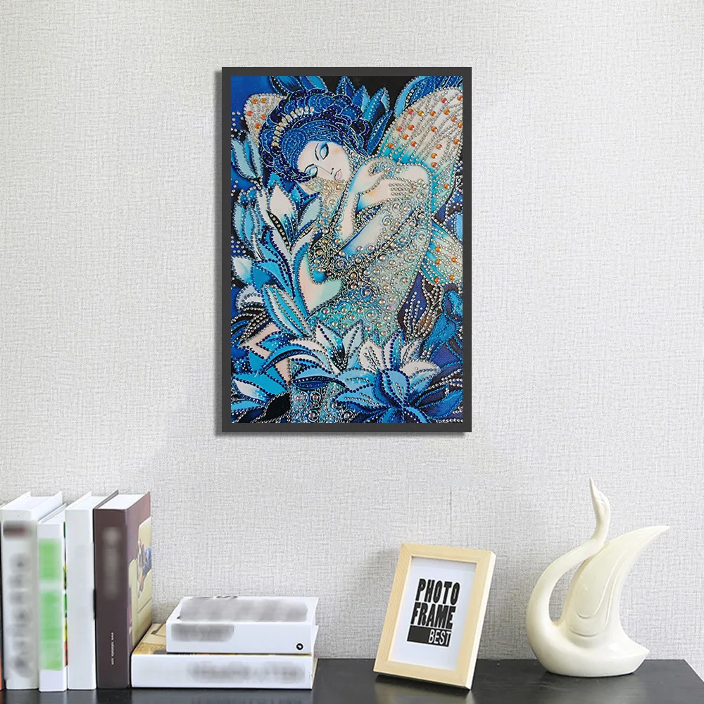 

5D Diamond Painting DIY Full Drill Beautiful Woman Diamond Painting Waterproof Canvas Living Room Bedroom Decoration Paintings