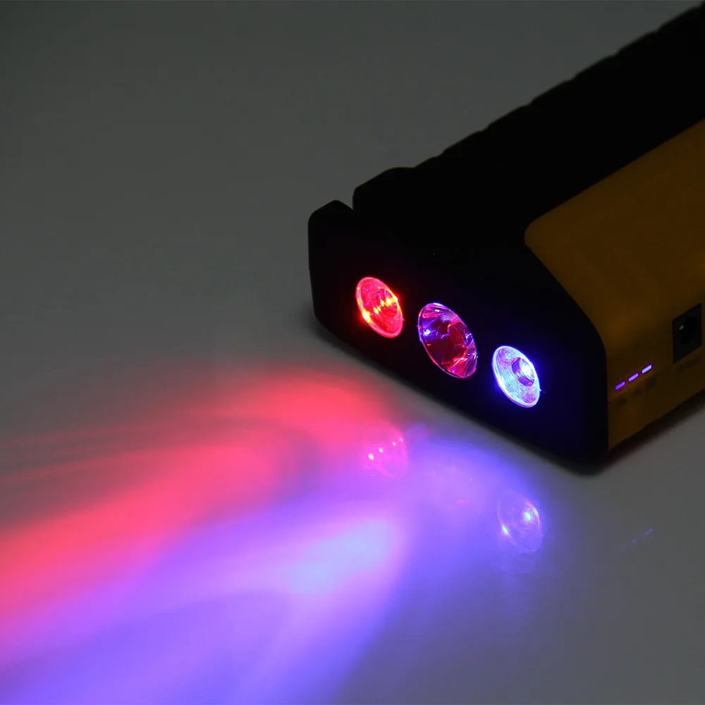 Clearance! 12000mAh Car Jump Starter 12V Starting Device Power Bank Car Charger with LED Light Charging For Car Battery Booster Clearance! 12000mAh Car Jump Starter 12V Starting Device Power Bank Car Charger with LED Light Charging For Car Battery Booster