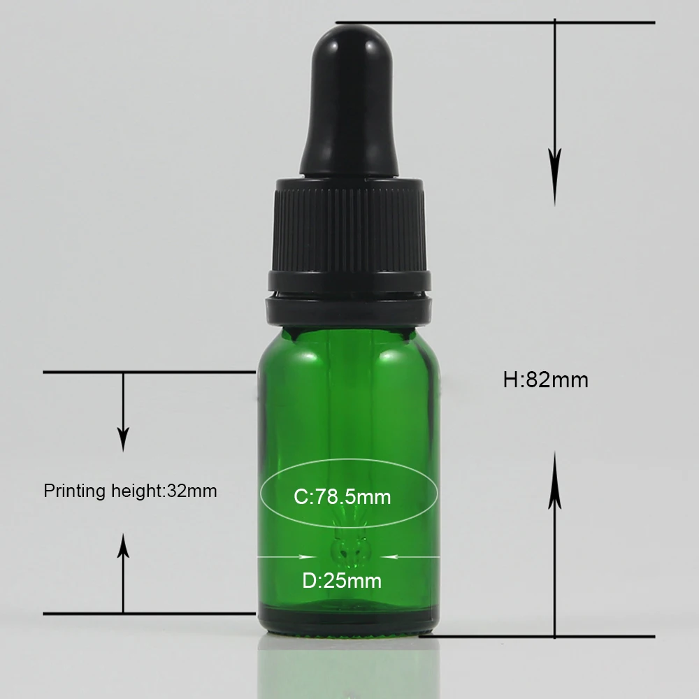 10ml pharmaceutical glass vial for steroid, cosmetic packaging glass