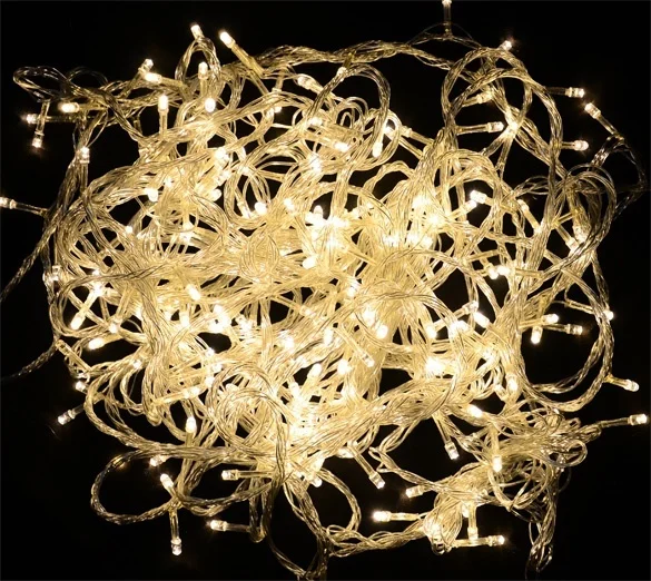 10 м водонепроницаемый LED шар свет шнура на открытом воздухе/Крытый вечерние Сказочный свет осветительные струны 100 светодиодов