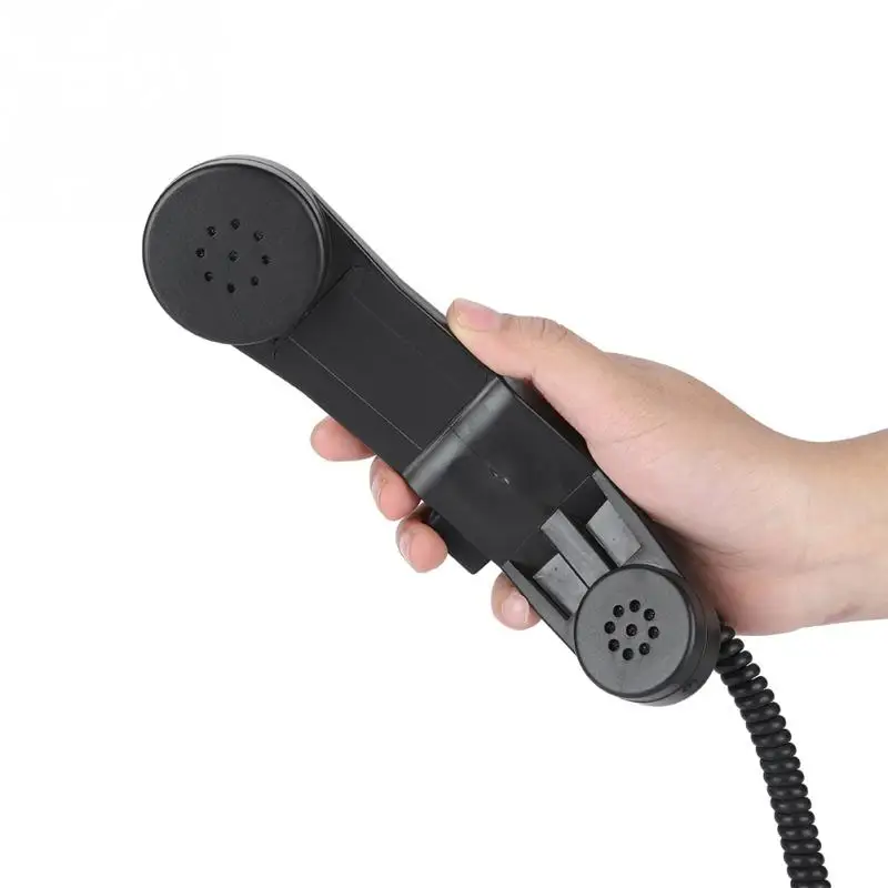 H250 3,5 мм разъем ручной динамик микрофон HiFi Звук плечо/ручная телефонная трубка в стиле ретро