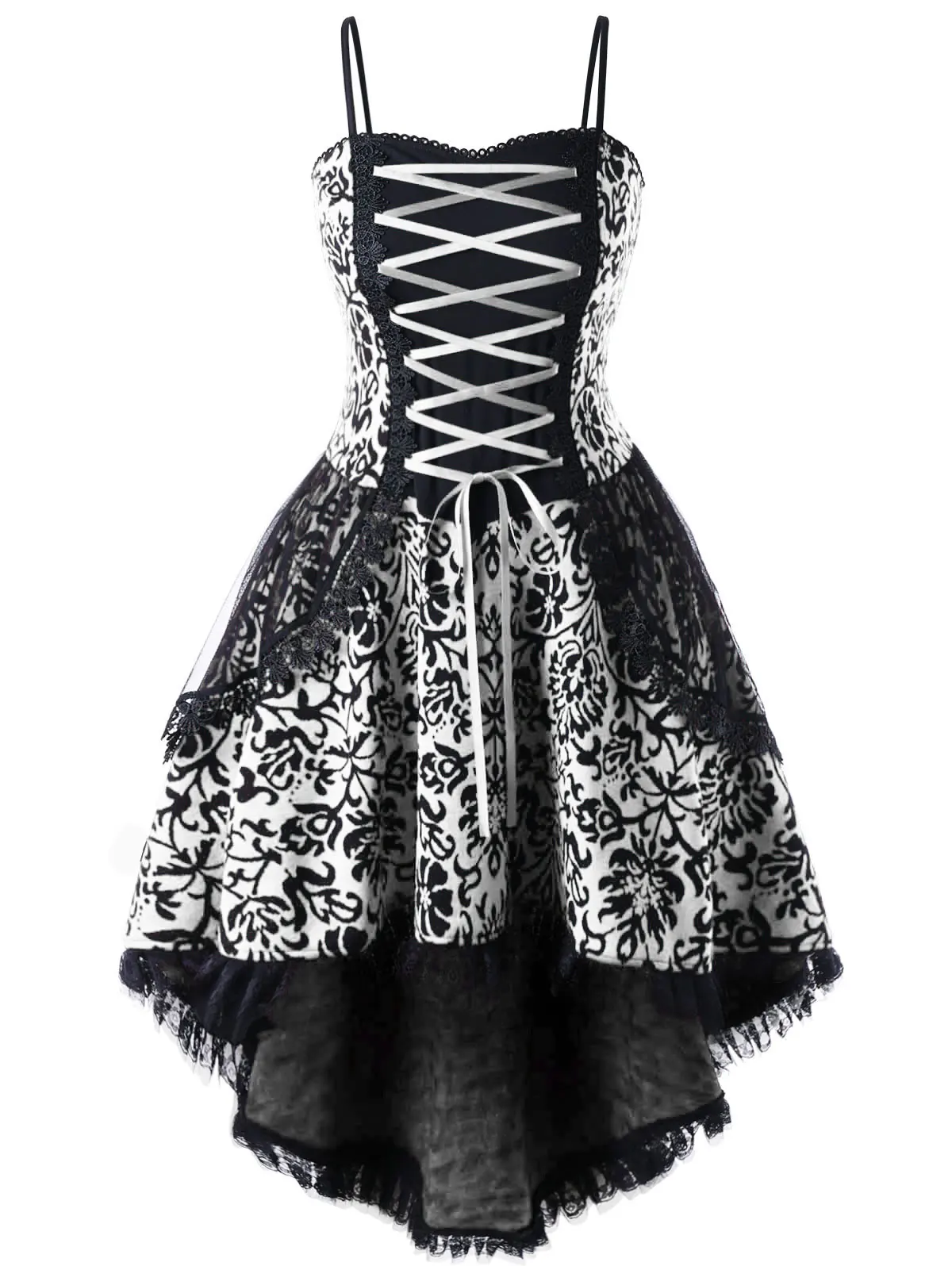 Wipalo, модное сексуальное платье размера плюс со шнуровкой, облегающее платье с корсетом, кружевное вечернее женское повседневное готическое платье с эффектом пуш-ап, XL-5XL