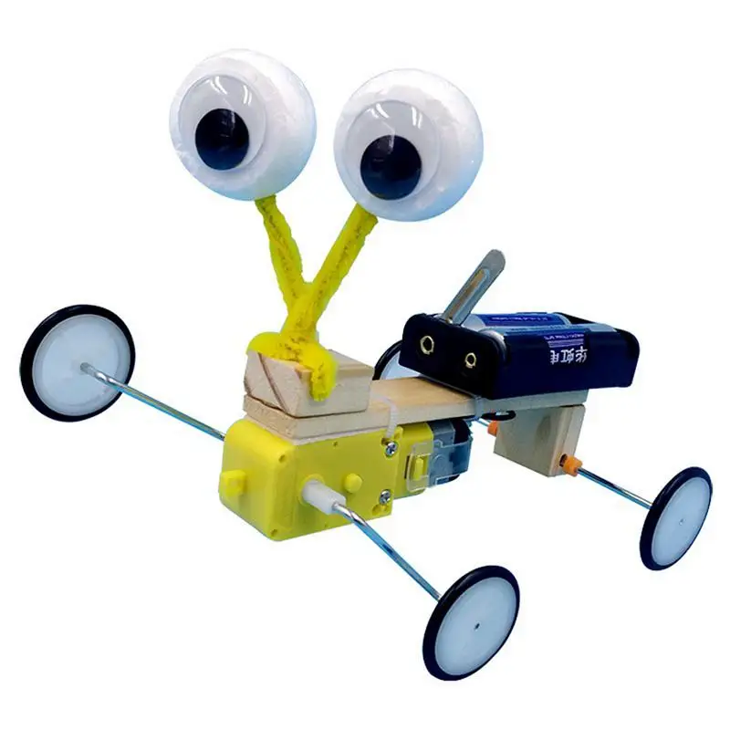 

DIY Creative Electric Model Reptile Assembling Robot Material Package Scientific Experiment Small Invention