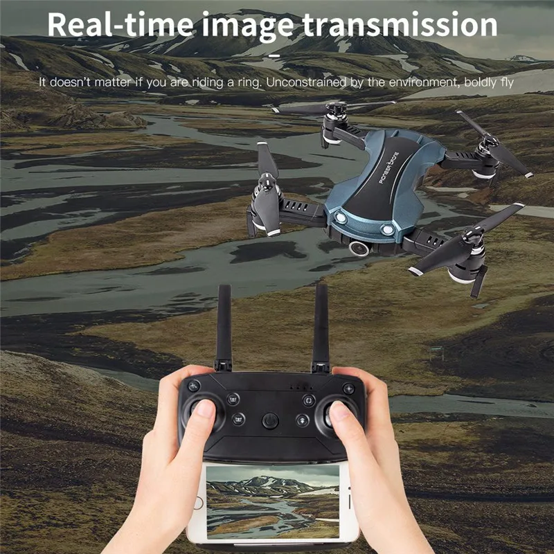 JDRC JD 65G WiFi FPV складной Дрон с 1080P камерой оптическое позиционирование потока режим