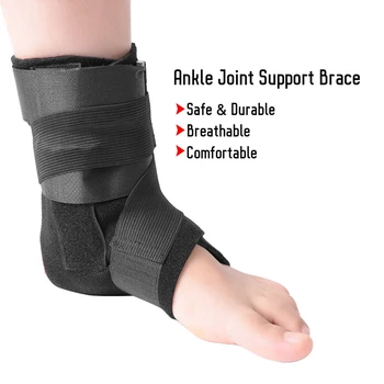 

Adjustable Ankle Joint Support Brace Foot Drop Orthosis Varus Valgus Corrector Protection Brace Support