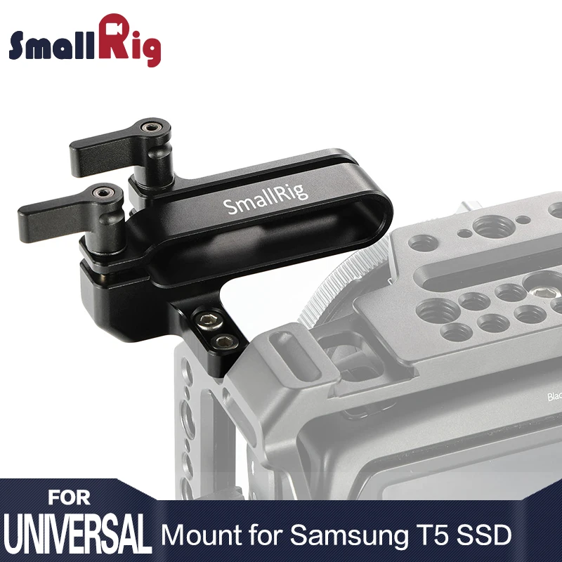 

SmallRig Camera Rig Mount for Samsung T5 SSD for Blackmagic Design Pocket Cinema Camera 4K / 6K SmallRig cage 2245