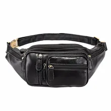 Мужская кожаная поясная сумка в стиле ретро, поясная сумка, поясная сумка для телефона, поясная сумка с регулируемым ремнем для тренировок на открытом воздухе, путешествий, верховой езды