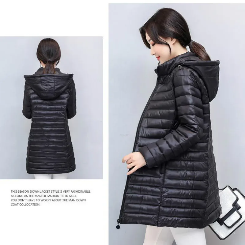Big Size 4xl Winter Women Parkas 2018 New Ultra Light Duck Down Jackets Preppy Stylish Student Portable Overcoat Puffer Jacket