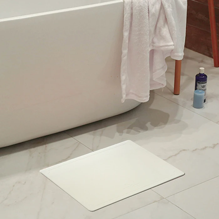Натуральные диатомовые грязевые коврики для ванной комнаты, водопоглощающие быстросохнущие коврики, противоскользящие безопасные нетоксичные диатомовые земляные подушечки