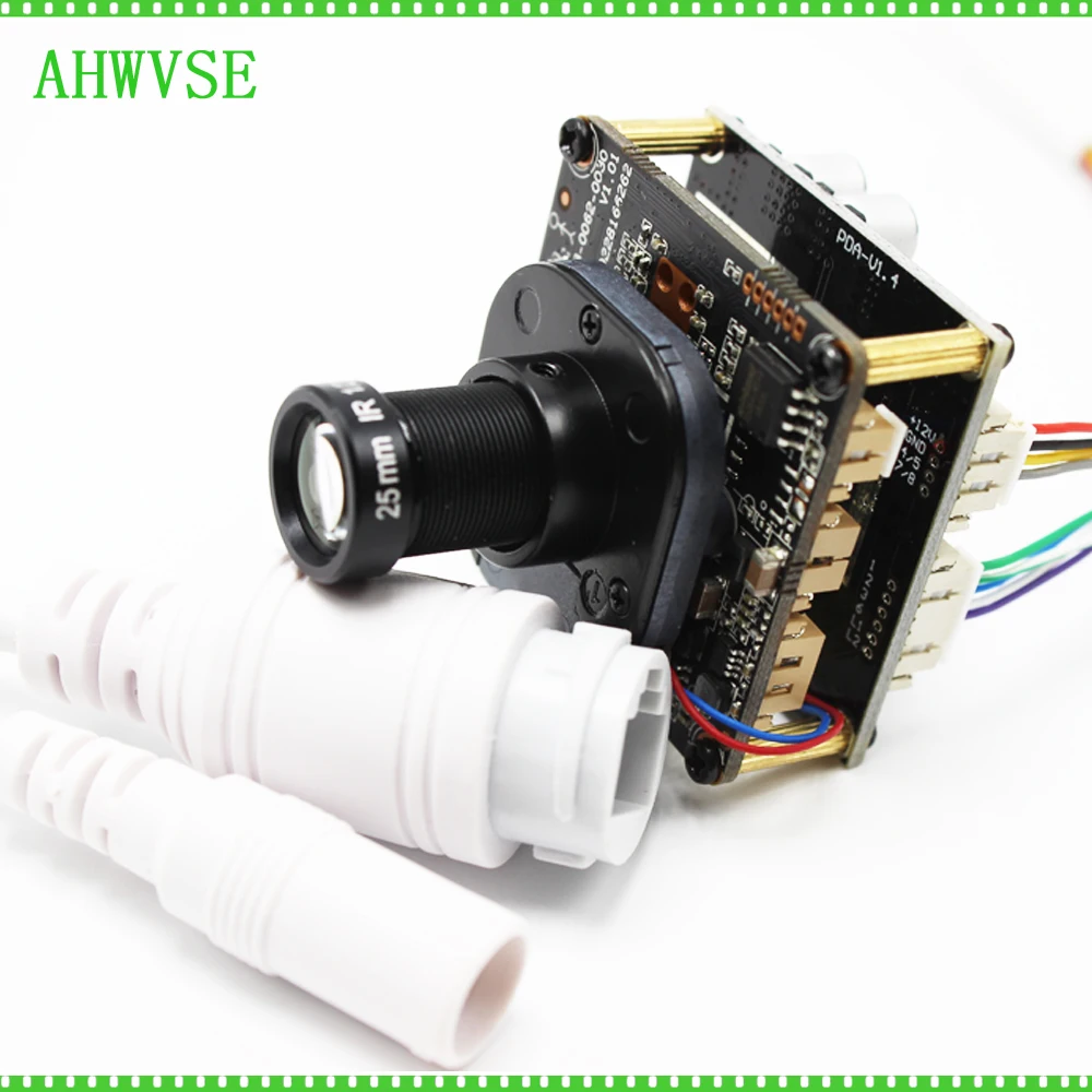 

New Arrival 2MP POE IP Camera Module Board XMEYE ONVIF IRCUT DIY Home Security Cam with 25mm Lens