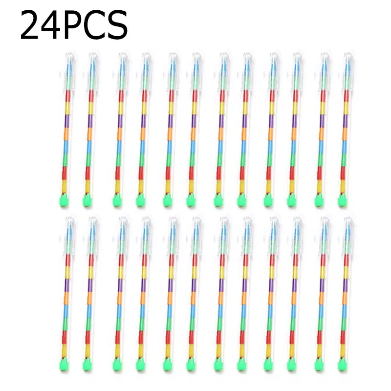 

24 Children Kids Swap Swop Point Crayons Pencils Draw Picture Party Color