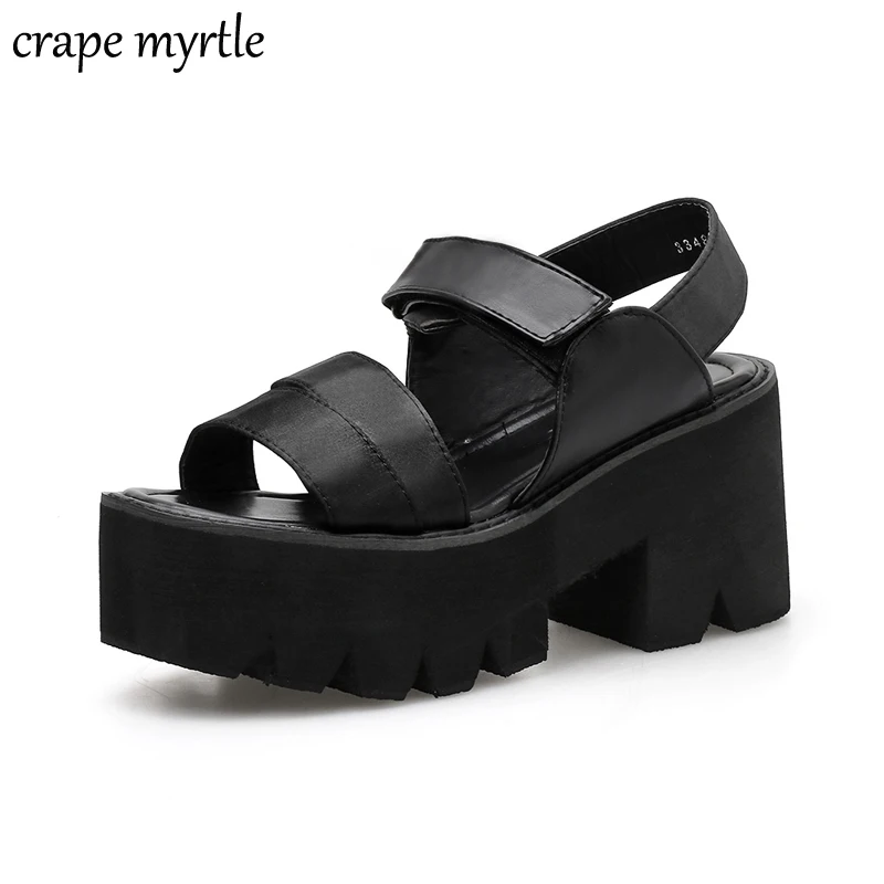 

platform shoes gladiator sandals women summer shoes ankle strap heels black heel sandals women womens strappy heels YMA770