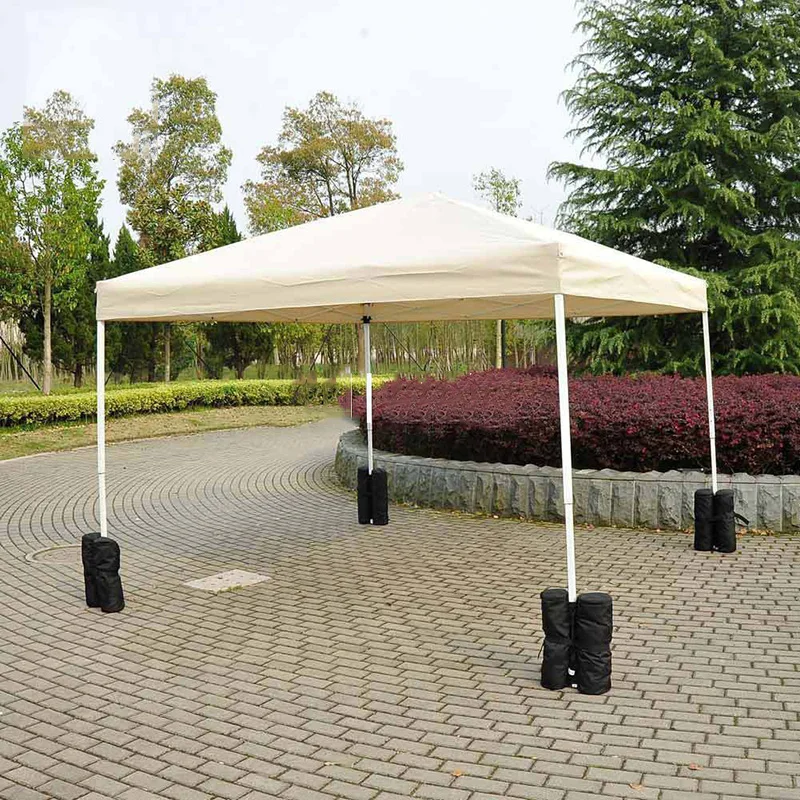

4pcs Windproof Tent Canopy Awning Display Shed Support Frame Fixed Windproof Sandbags outdoor Party supplies