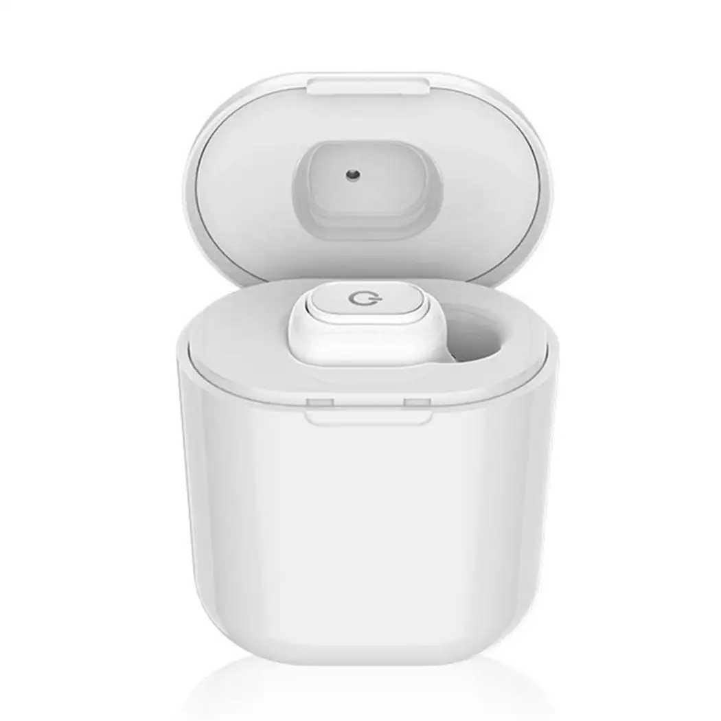 Стерео наушники вкладыши Bluetooth беспроводная гарнитура с зарядкой 8 10 часов 80 мАч