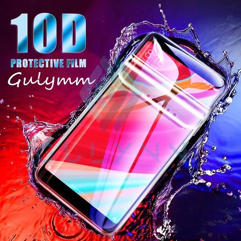 Полностью изогнутая Гидрогелевая Защитная пленка для Xiaomi F1 X2 Play Redmi K20 7 5 K30 10X Plus 6