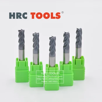 

J10-d5x13Hx6Dx50L 4-FLUTE HRC62 CENTER CUTTING TiAIN CARBIDE FLAT ENDMILL