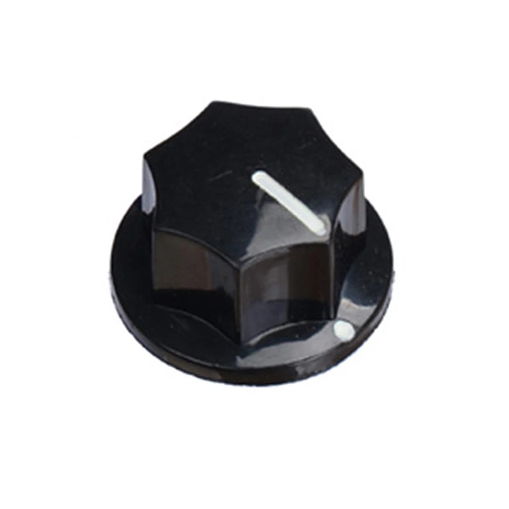 4Pcs 20x11mm Guitar Effect Pedal Knob Cap Cover Heptagon For Guitar