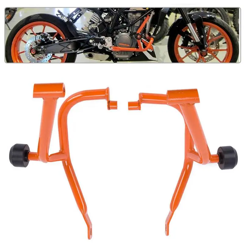 Защита двигателя для KTM DUKE 200 125 2013 избыточный вес негабаритный модифицированный бампер мотоцикла ударопрочная рама