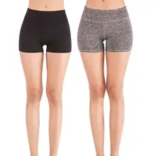 Весна и новые летние шорты визуальное уменьшение бедер Портативный быстросохнущие спортивная для йоги и бега Штаны для фитнеса женские