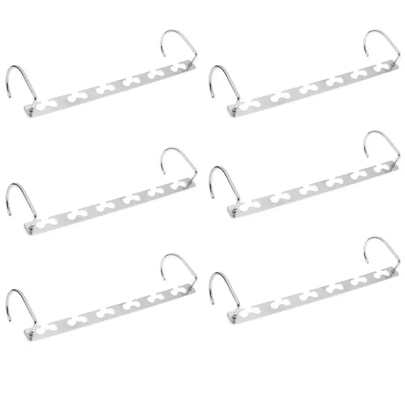 

2/4pcs Y Shape Universal Clothes Hangers Save Space Closet Organizer Multifunction Metal Hangers