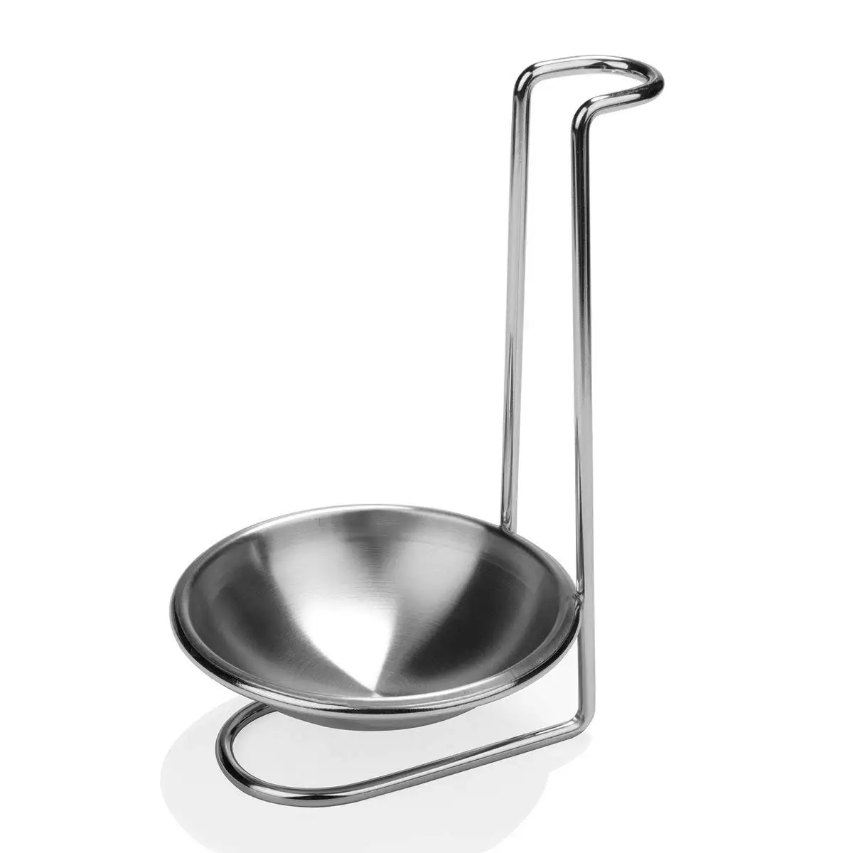 Stainless Steel Spoon Rest Holder,Long Handle Vertical Saving Soup