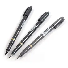 1 шт. Китайская японская кисть для рисования водяными чернилами, ручка для каллиграфии, инструмент для искусства, средняя школа, канцелярские принадлежности, подарок