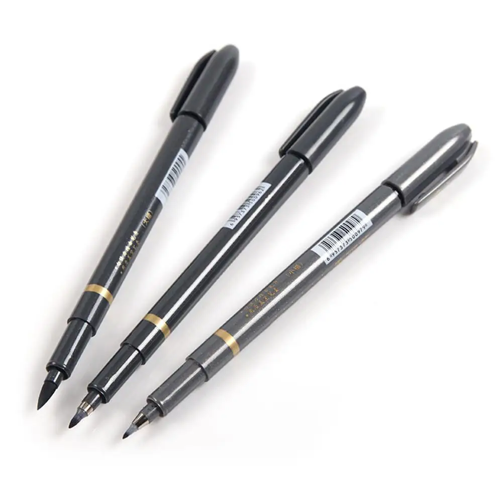 black S Chinese/&Japanese Calligraphy Water Brush Pen Art Painting Tool