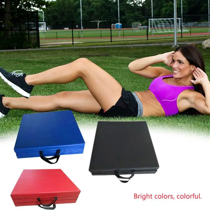 

Home Fitness Sit-ups Yoga Pad Flip Pad Children Dance Practice Three Folding Sports Sponge Mat