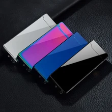 Double Arc Lighter Windproof Electronic USB Recharge Lighter Cigarette Electric Lighter Plasma Atomic Rechargeable Lighter D