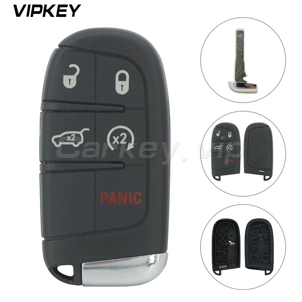 Remotekey M3N 40821302 для Chrysler 300 Dodge зарядное устройство Дротика умный чехол ключей 5