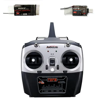 

Radiolink T8FB 2.4G 8 Channel RC Transmitter with R8EF or R8FM Receiver GFSK Modulation Mode Remote Controller RC Distance 1000m