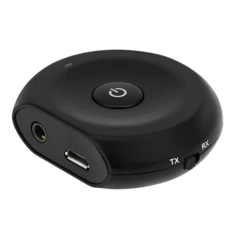 

LEORY 2 in 1 bluetooth Transmitter & Receiver Wireless A2DP Audio Adapter Player Aux 3.5mm Built-in Battery