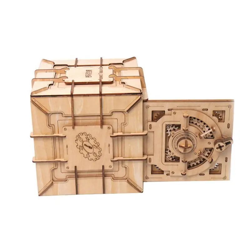 Креативный ящик Pandora, строительный блок, сундук с сокровищами, деревянная коробка для хранения косметики, ремесла, органайзер для украшений, украшение для дома, рабочего стола