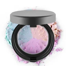 3 цвета профессиональный сыпучий порошок контроль масла отделка минеральные порошки для красоты