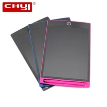 CHYI портативный 8,5 дюймовый ЖК-планшет Цифровой почерк колодки графика планшет электронная доска для сообщений Памятка для детского рисования