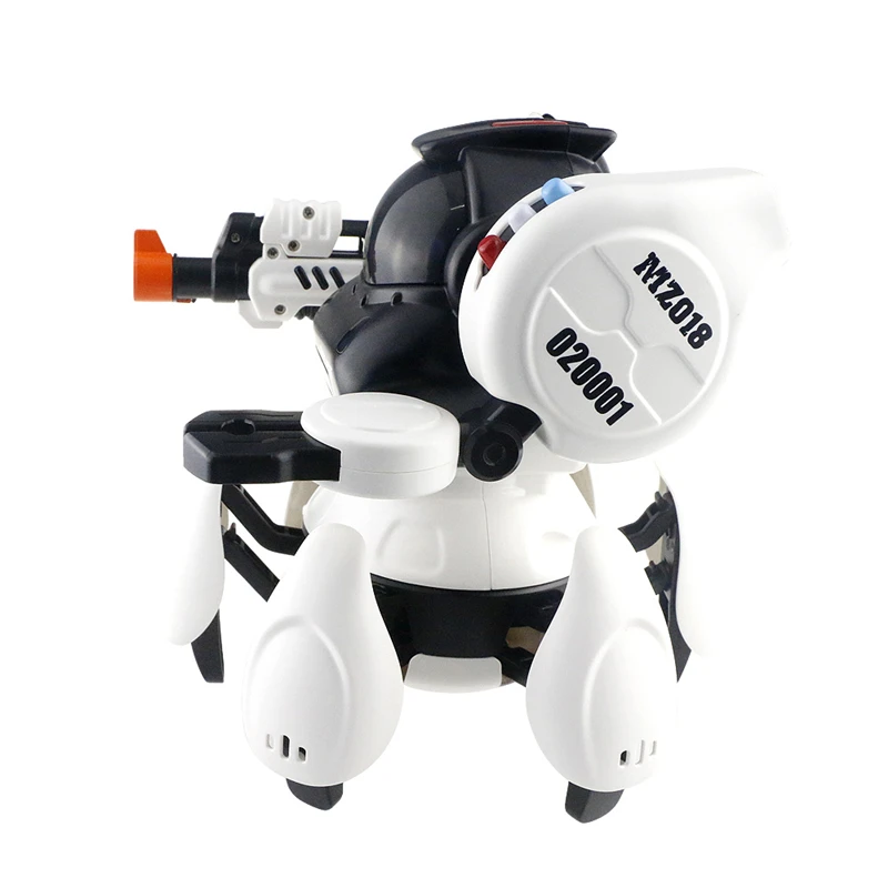 SBK50001 2.4G 6-Legs Smart RC Robot 5 Modes 3 Systems Robot Kids Toy