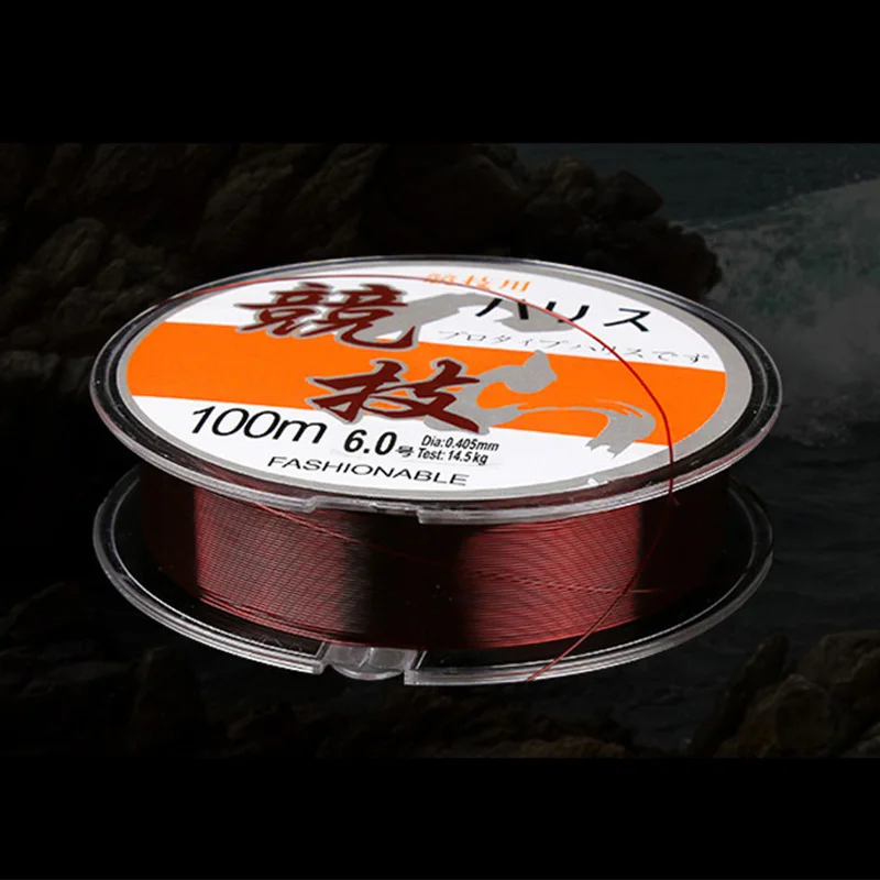 

100m Nylon Fishing Line 0.4# 1# 8# 1.2kg-18.4kg Super Strong Janpan Fishing Line Freshwater Saltwater Pesca Accessories