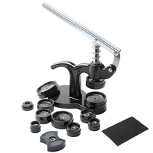 14 шт набор прессов для часов, 18 мм до 50 мм чехол для часов, набор для ремонта часов(черный