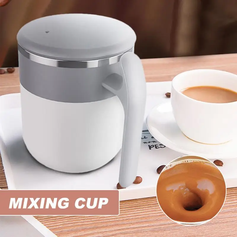 

Creative Coffee Cup Automatic Mixing Cup Intelligent Automatic Temperature Control Coffee Mug Waterproof Kitchen Auto Mixing Cup