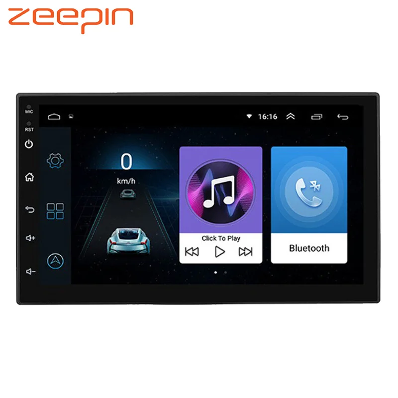 

7'' Android8.1 Car Radio Stereo GPS Navigation Bluetooth USB FM AM 2 Din Touch Car Multimedia Player Audio Player Autoradio