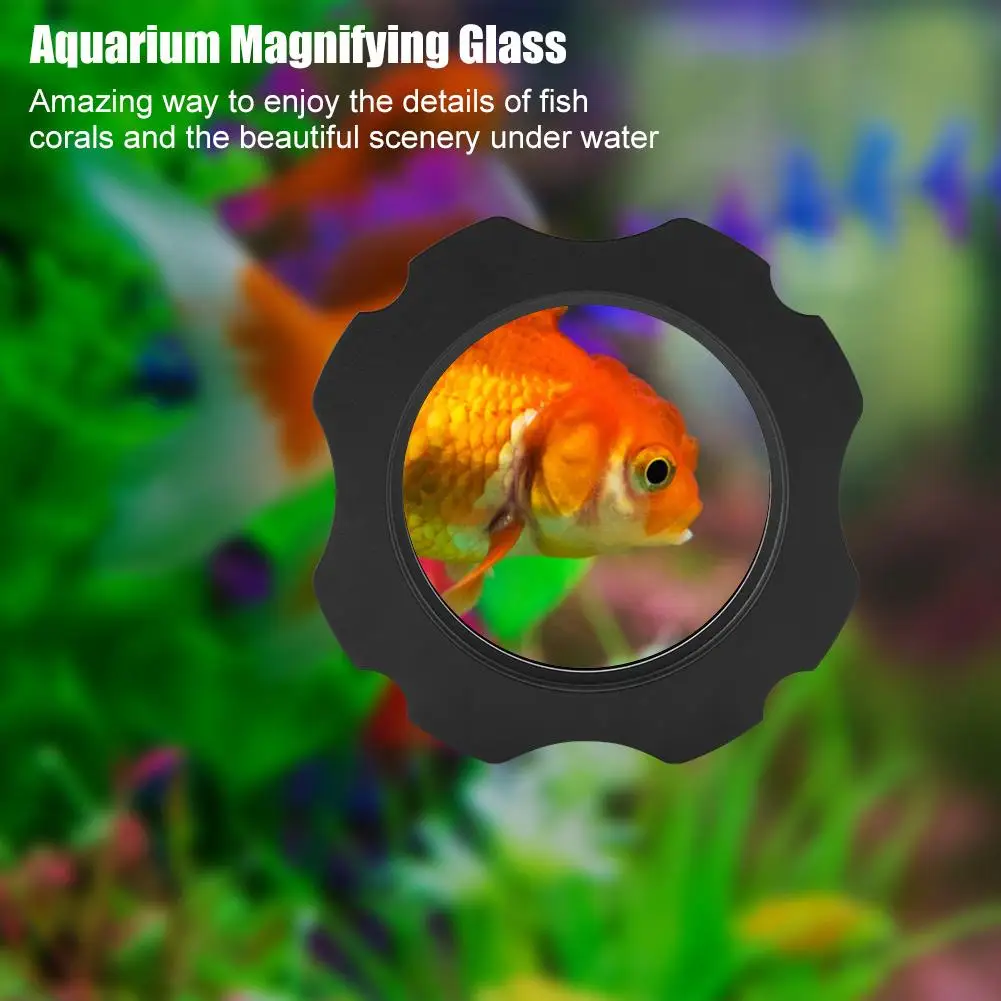 Aquarium Fish Tank Magnifying Glass Fish Tank Walls Cleaner