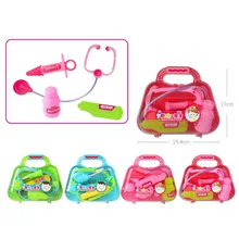 Домашние игрушки стетоскоп игровой шприц Walkie Kit головоломка yi ju Дети Маленький доктор Моделирование игрушки