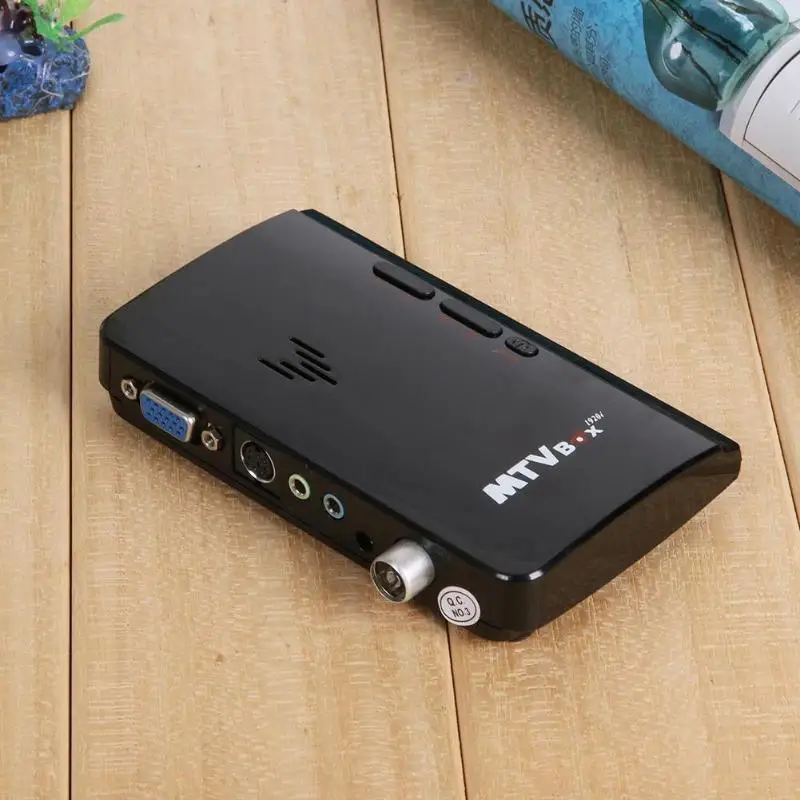 

US Plug AV to VGA RF to VGA Converter Adapter Receiver Box for TV HDTV LCD TV Receivers Set Top Box Home Video Equipments