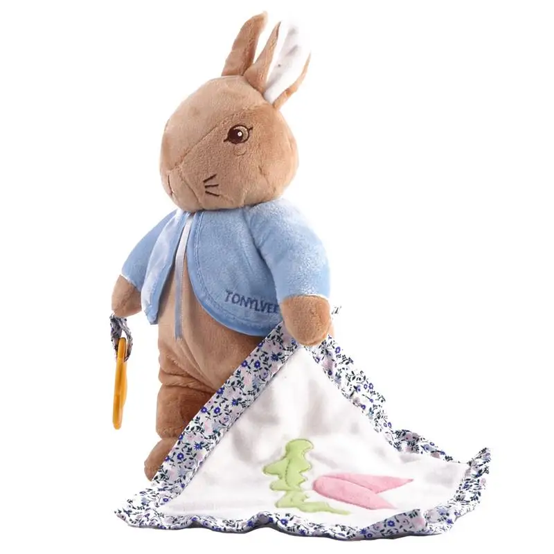 

New Fashion Toddler Baby Security Rabbit Blanket Towel Infant Appease Cotton Plush Cartoon Play Bunny Doll Comforter Towels