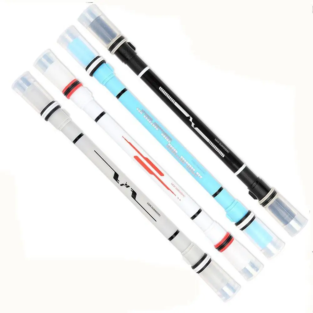 

Puzzle Chic Long Body Plastic Shell Spinning Rotation Pen Ball-point Pen Random Color