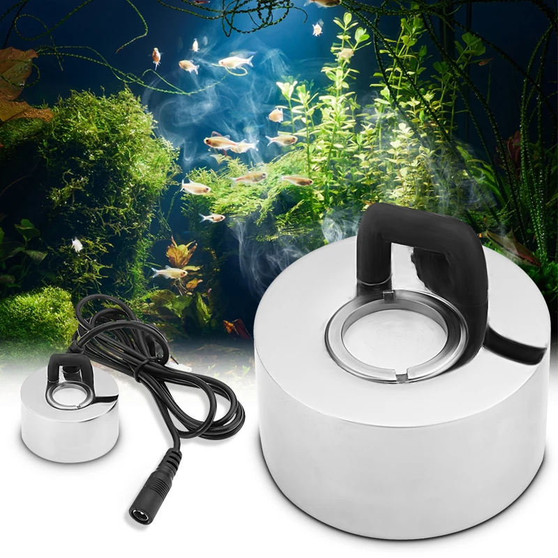

New Fog & Mist Maker Exo-terra Fogger Terrarium Reptile for Artificial Hills Flowing Water Landscape Fish Tank Humidifier Parts