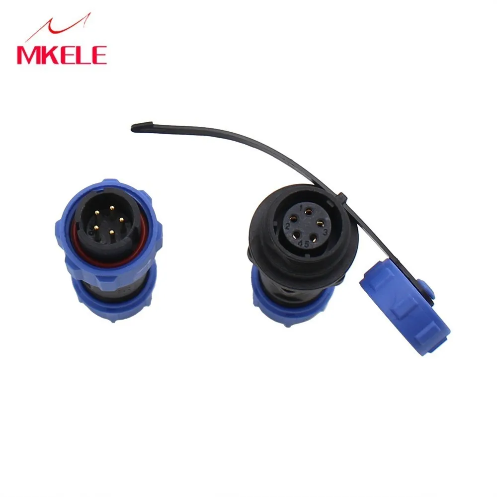 SD/SP13 5 Pin Power Kabel разъем штекер En Femal розетка IP68 Luchtvaart Waterdichte авиационный провод